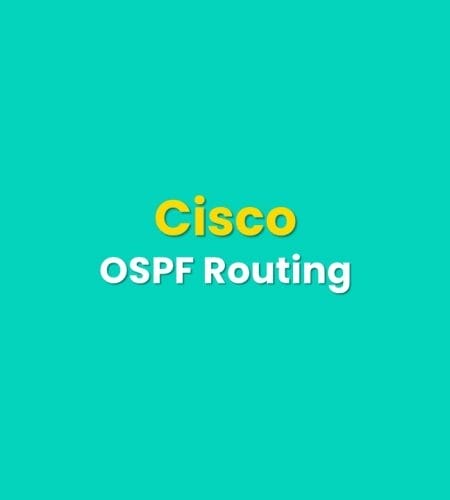 OSPF routing menggunakan router Cisco